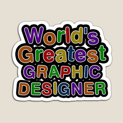 World's Greatest GRAPHIC DESIGNER Sticker