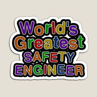 World's Greatest SAFETY ENGINEER Sticker