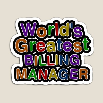 World's Greatest BILLING MANAGER Sticker