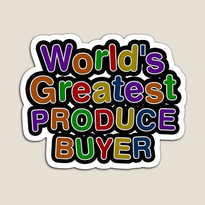 World's Greatest PRODUCE BUYER Sticker