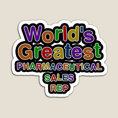 World's Greatest PHARMACEUTICAL SALES REP Sticker