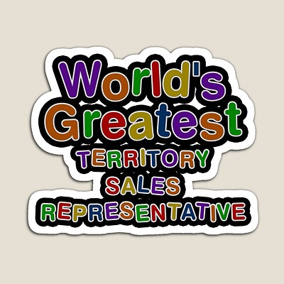World's Greatest TERRITORY SALES REPRESENTATIVE Sticker