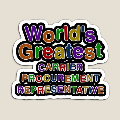 World's Greatest CARRIER PROCUREMENT REPRESENTATIVE Sticker
