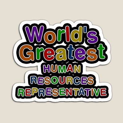 World's Greatest HUMAN RESOURCES REPRESENTATIVE Sticker