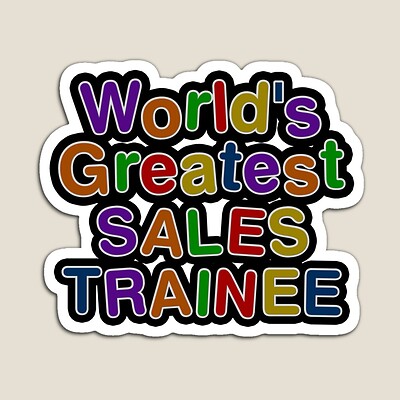 World's Greatest SALES TRAINEE Sticker