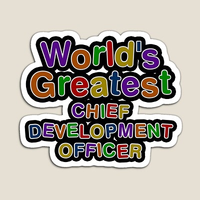 World's Greatest CHIEF DEVELOPMENT OFFICER Sticker