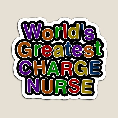 World's Greatest CHARGE NURSE Sticker