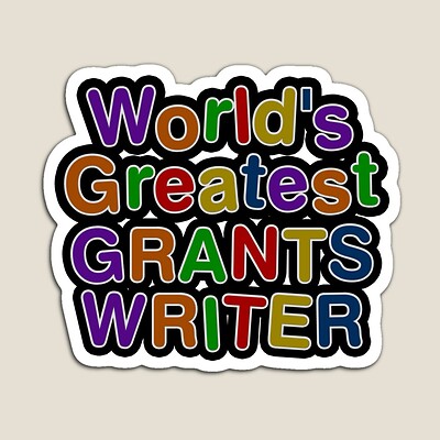 World's Greatest GRANTS WRITER Sticker