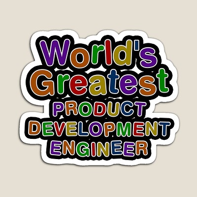 World's Greatest PRODUCT DEVELOPMENT ENGINEER Sticker