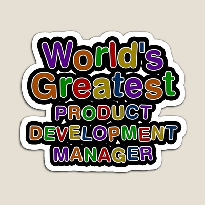 World's Greatest PRODUCT DEVELOPMENT MANAGER Sticker
