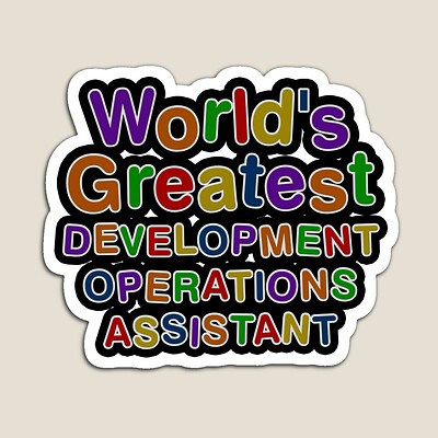 World's Greatest DEVELOPMENT OPERATIONS ASSISTANT Sticker
