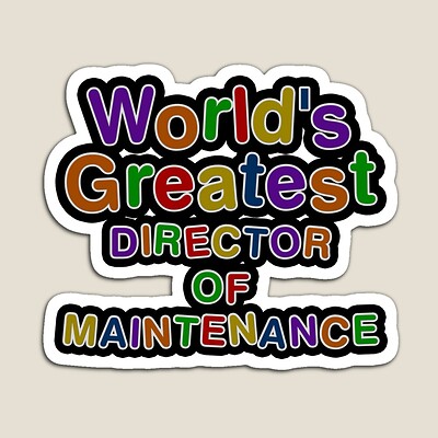 World's Greatest DIRECTOR OF MAINTENANCE Sticker