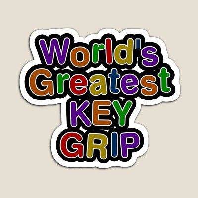 World's Greatest KEY GRIP Sticker