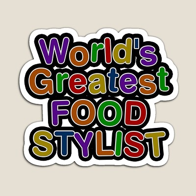 World's Greatest FOOD STYLIST Sticker