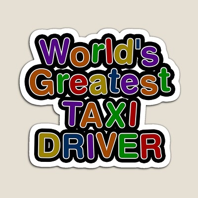 World's Greatest TAXI DRIVER Sticker