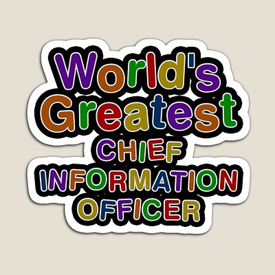 World's Greatest CHIEF INFORMATION OFFICER Sticker