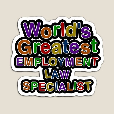 World's Greatest EMPLOYMENT LAW SPECIALIST Sticker