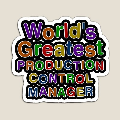 World's Greatest PRODUCTION CONTROL MANAGER Sticker