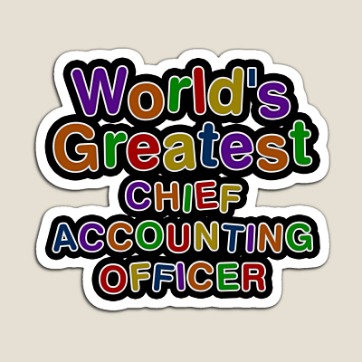 World's Greatest CHIEF ACCOUNTING OFFICER Sticker