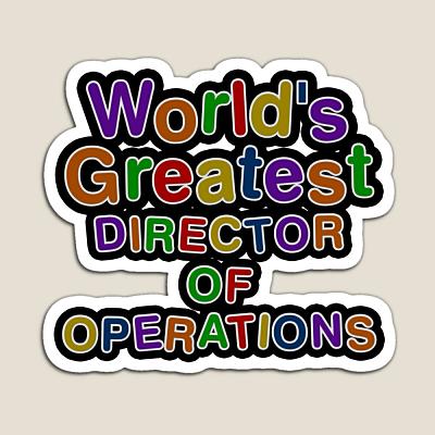 World's Greatest DIRECTOR OF OPERATIONS Sticker