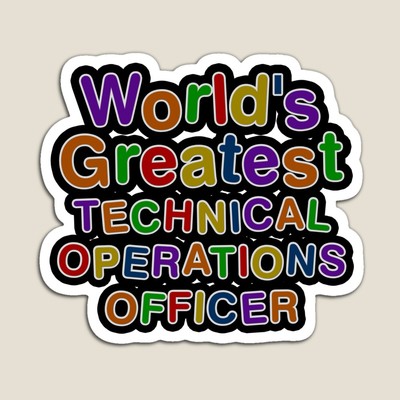 World's Greatest TECHNICAL OPERATIONS OFFICER Sticker