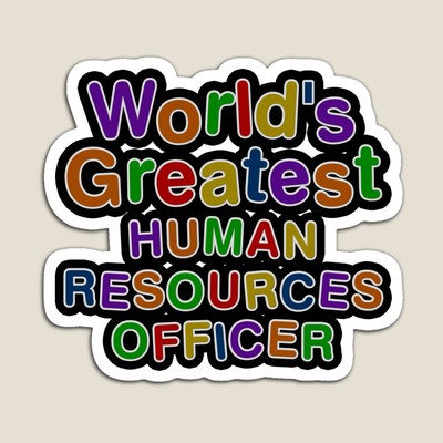 World's Greatest HUMAN RESOURCES OFFICER Sticker