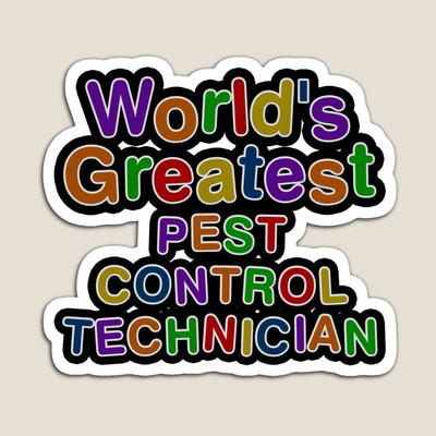 World's Greatest PEST CONTROL TECHNICIAN Sticker