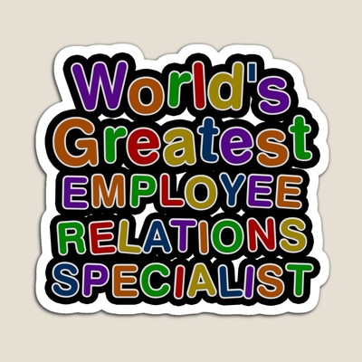 World's Greatest EMPLOYEE RELATIONS SPECIALIST Sticker