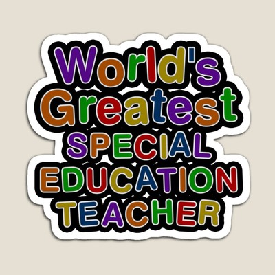 World's Greatest SPECIAL EDUCATION TEACHER Sticker