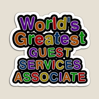 World's Greatest GUEST SERVICES ASSOCIATE Sticker