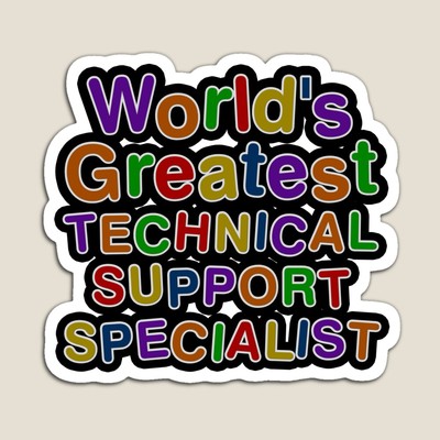 World's Greatest TECHNICAL SUPPORT SPECIALIST Sticker
