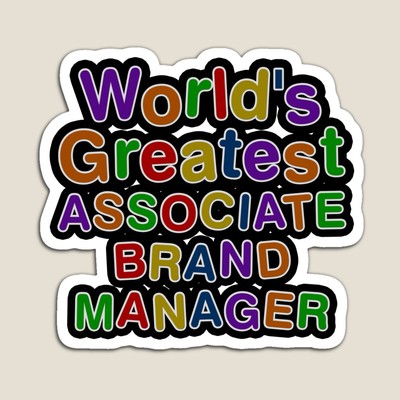 World's Greatest ASSOCIATE BRAND MANAGER Sticker