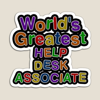 World's Greatest HELP DESK ASSOCIATE Sticker
