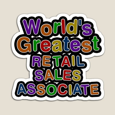 World's Greatest RETAIL SALES ASSOCIATE Sticker