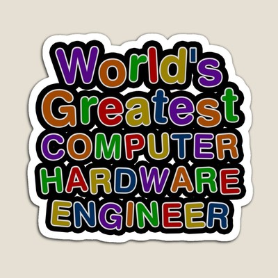 World's Greatest COMPUTER HARDWARE ENGINEER Sticker