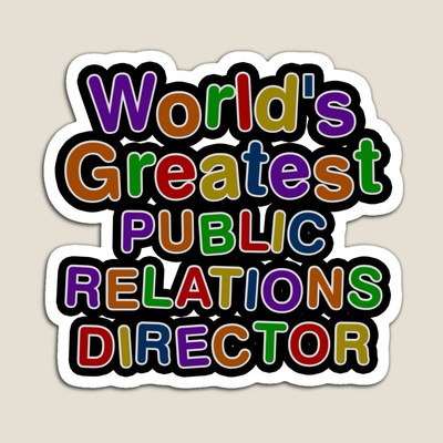 World's Greatest PUBLIC RELATIONS DIRECTOR Sticker