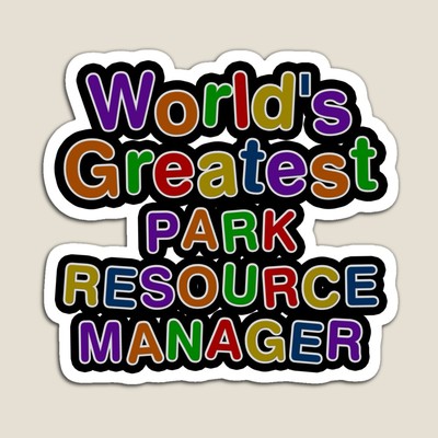 World's Greatest PARK RESOURCE MANAGER Sticker
