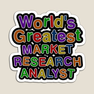 World's Greatest MARKET RESEARCH ANALYST Sticker