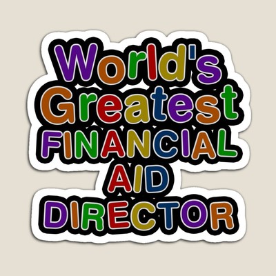 World's Greatest FINANCIAL AID DIRECTOR Sticker