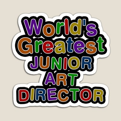 World's Greatest JUNIOR ART DIRECTOR Sticker