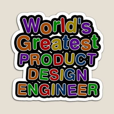 World's Greatest PRODUCT DESIGN ENGINEER Sticker