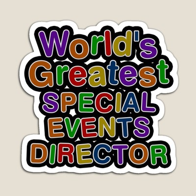 World's Greatest SPECIAL EVENTS DIRECTOR Sticker