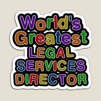 World's Greatest LEGAL SERVICES DIRECTOR Sticker
