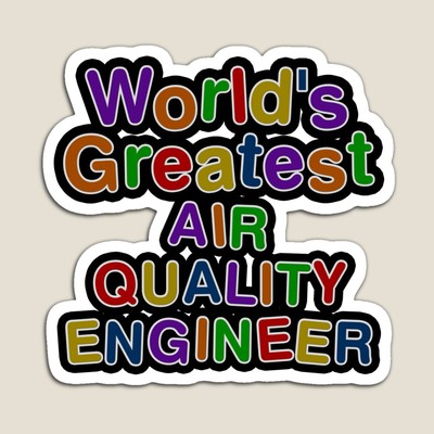 World's Greatest AIR QUALITY ENGINEER Sticker