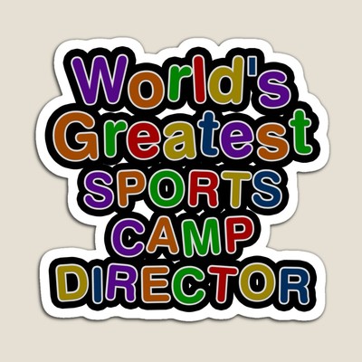 World's Greatest SPORTS CAMP DIRECTOR Sticker