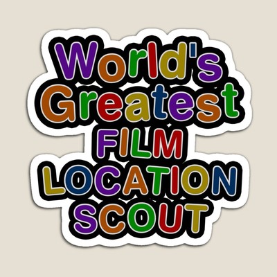 World's Greatest FILM LOCATION SCOUT Sticker