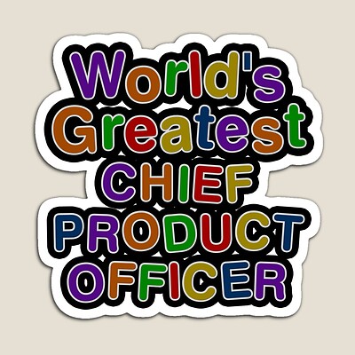 World's Greatest CHIEF PRODUCT OFFICER Sticker