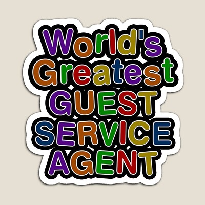 World's Greatest GUEST SERVICE AGENT Sticker