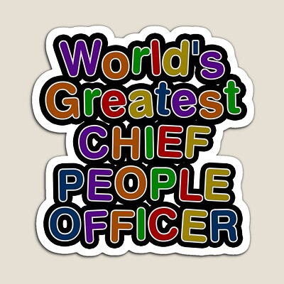 World's Greatest CHIEF PEOPLE OFFICER Sticker