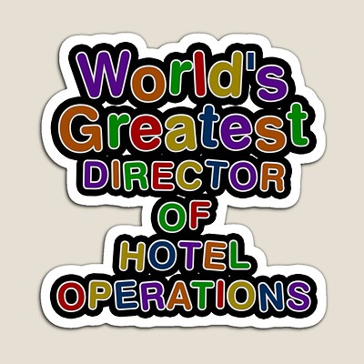 World's Greatest DIRECTOR OF HOTEL OPERATIONS Sticker